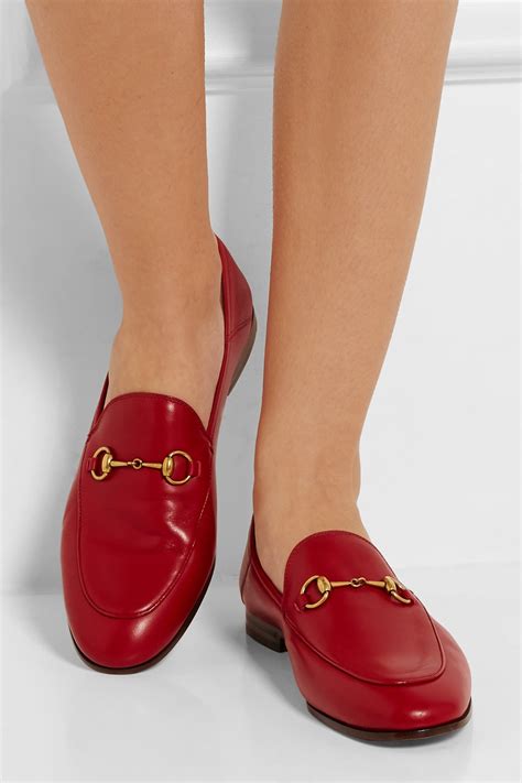 gucci red shoes women.